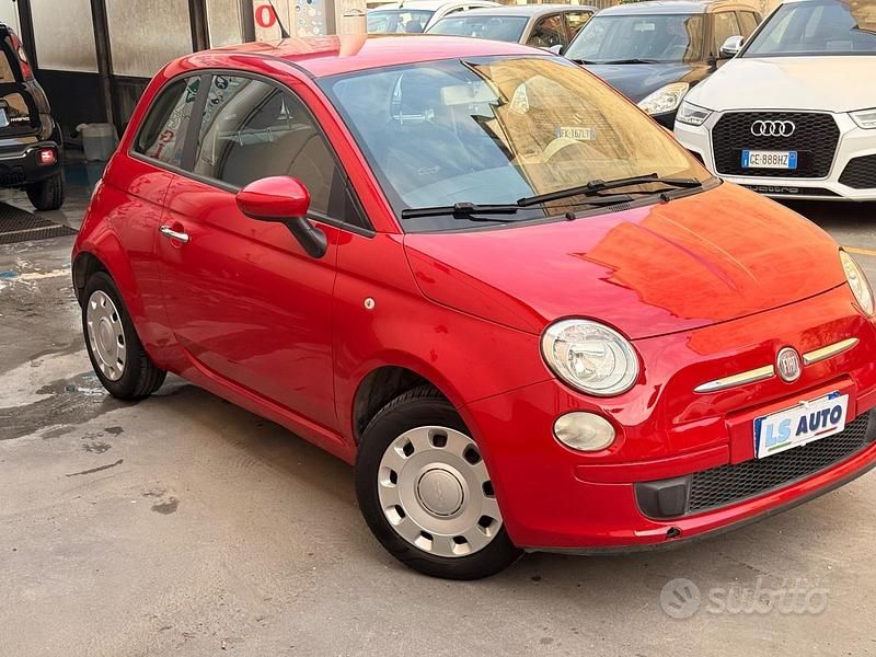 Usata Fiat 500 Sport 69 CV (50 kW) 2010 Rosso Utilitaria
