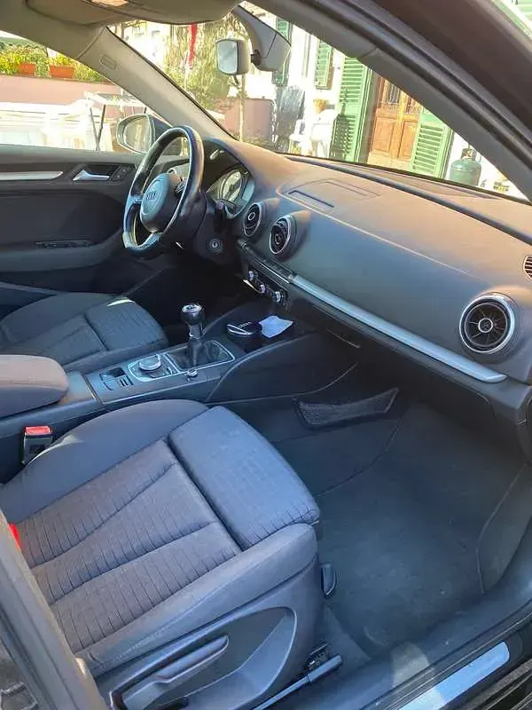 Usata Audi A3 Ambition 110 CV (80 kW) 2015 Nero Berlina