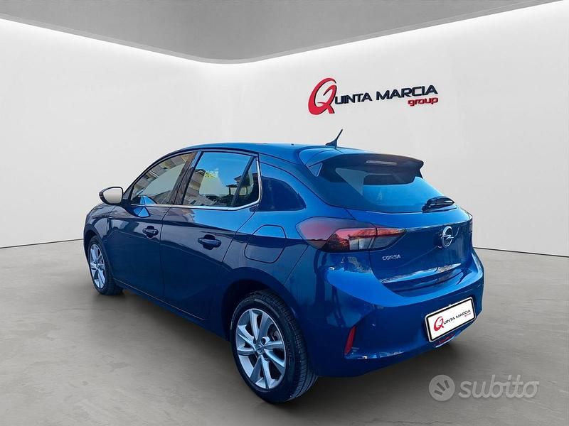 Usata Opel Corsa Elegance 101 CV (74 kW) 2021 Blu Berlina