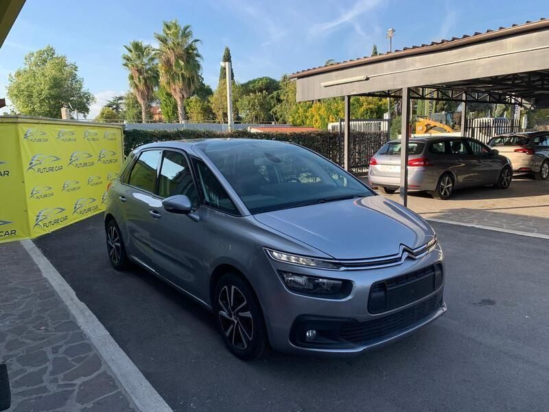 Begagnad Citroën C4 Picasso Live 131 HK (96 kW) 2018 Grå Minibuss