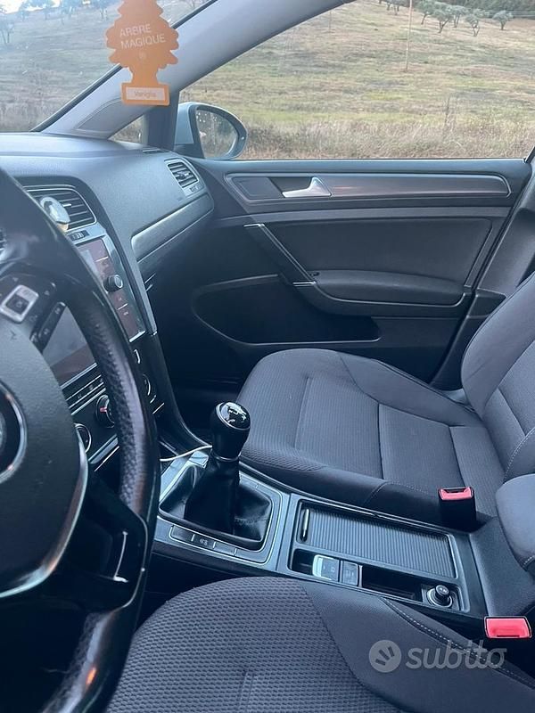 Usata VW Golf VII 115 CV (84 kW) 2017 Bianco Berlina