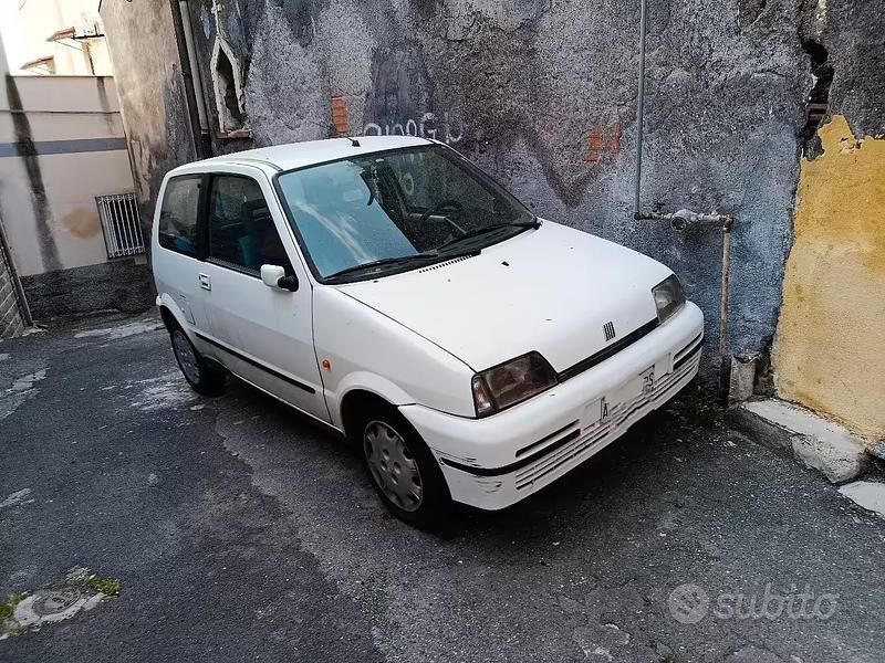 Usata Fiat Cinquecento 1992 Bianco Utilitaria