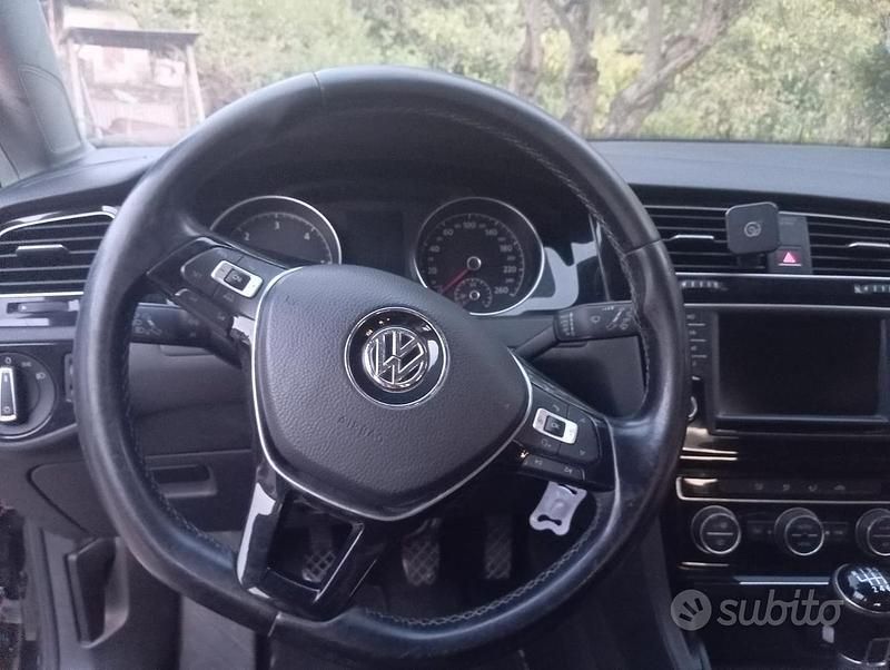Usata VW Golf VII 2016 Nero Utilitaria