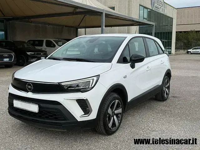 Usata Opel Crossland 110 CV (80 kW) 2022 Bianco SUV