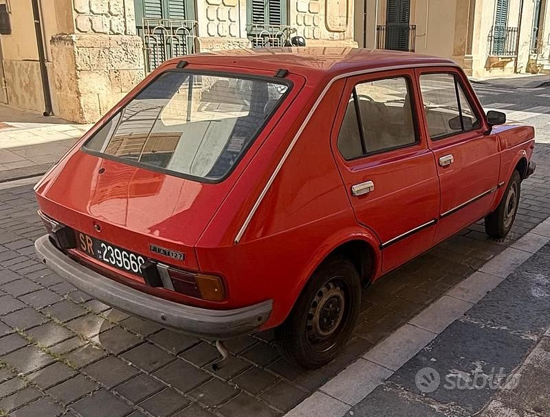 Usata Fiat 127 1984 Rosso Berlina