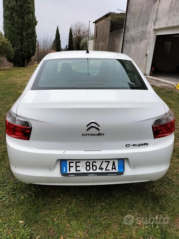 Usata Citroën C-Elysee I 82 CV (60 kW) 2016 Bianco Berlina