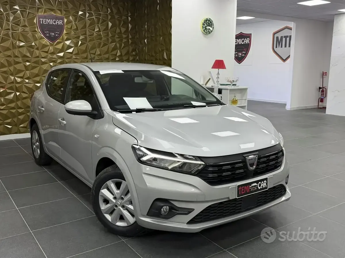 Usata Dacia Sandero 91 CV (66 kW) 2022 Grigio Utilitaria