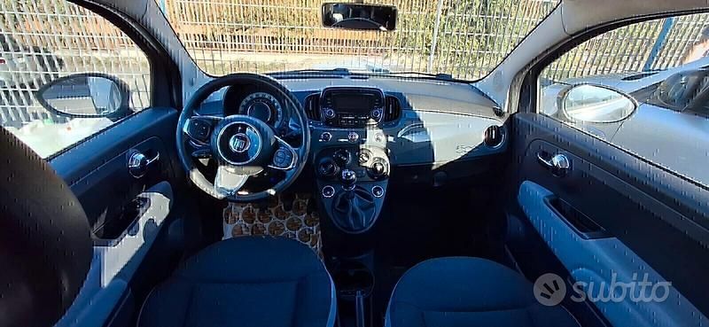 Usata Fiat 500 Lounge 69 CV (50 kW) 2019 Grigio Berlina