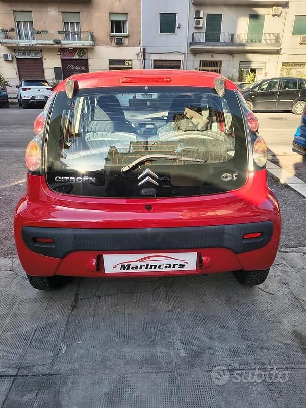 Usata Citroën C1 68 CV (50 kW) 2011 Rosso Utilitaria