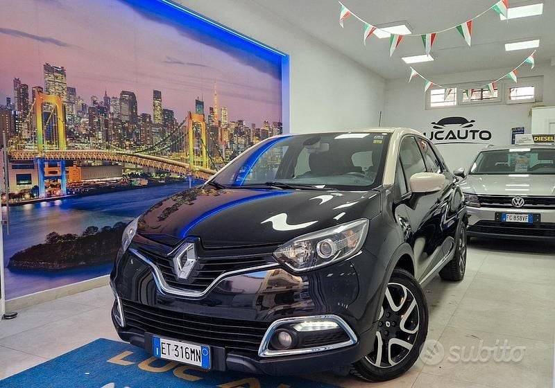 Usata Renault Captur 90 CV (66 kW) 2013 Nero SUV