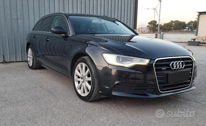 Usata Audi A6 245 CV (180 kW) 2012 Nero Station wagon