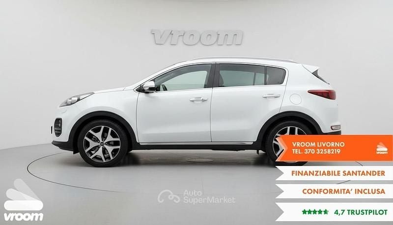 Usata Kia Sportage GT-Line 185 CV (136 kW) 2016 Bianco SUV