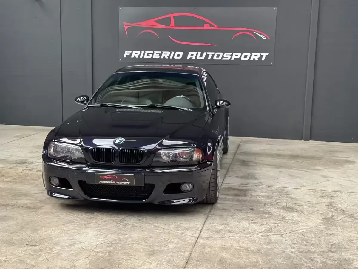 Usata BMW M3 Efficient Dynamics 343 CV (252 kW) 2005 Bluazzurro Coupé