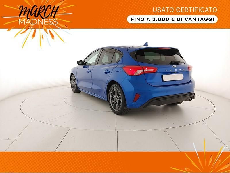 Usata Ford Focus ST-Line 120 CV (88 kW) 2021 Blu Berlina
