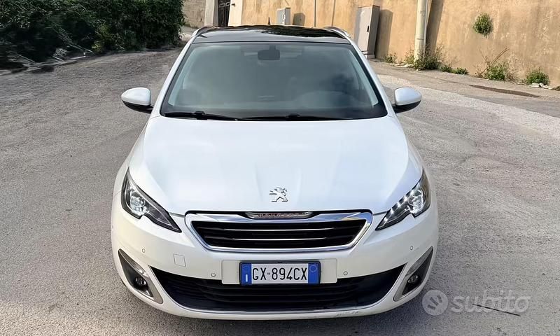 Usata Peugeot 308 GT-line 2015 Bianco Station wagon