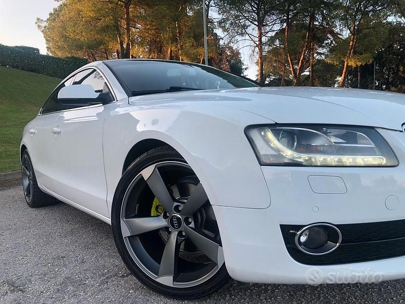 Usata Audi A5 2010 Bianco Coupé