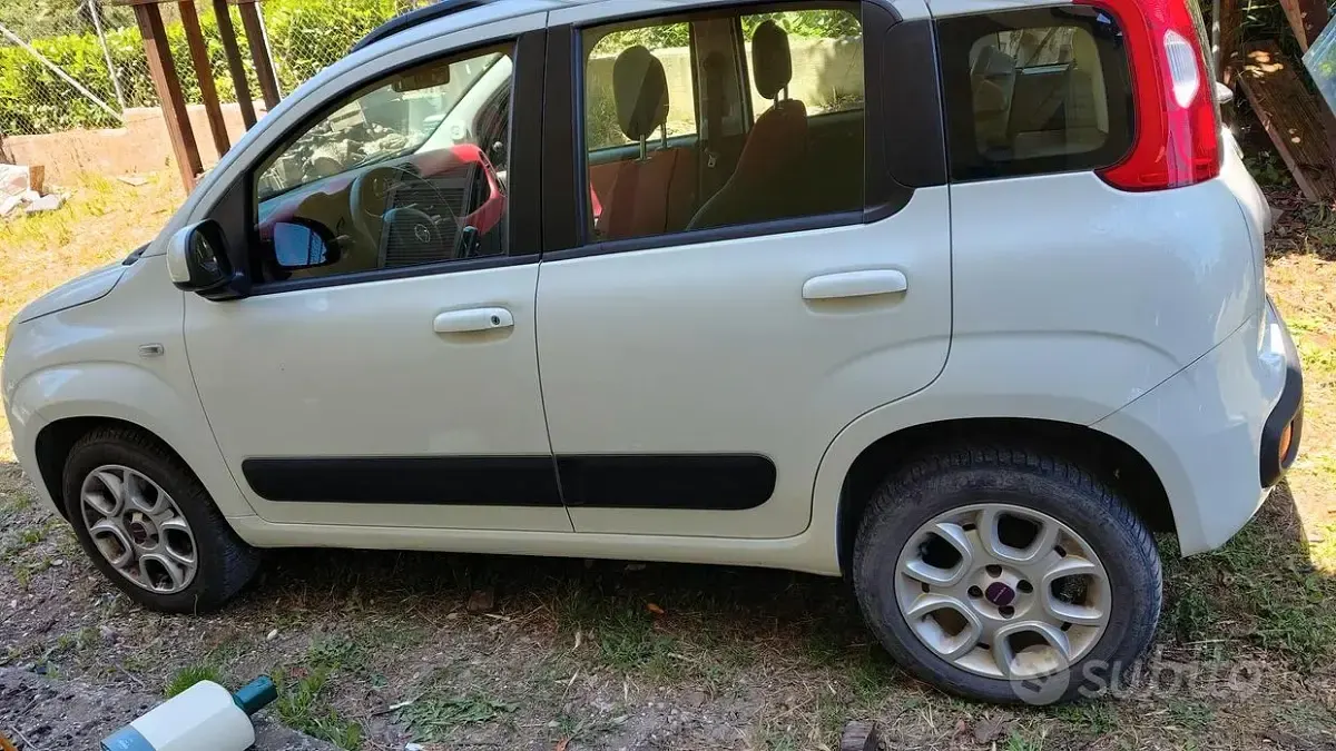 Usata Fiat Panda 85 CV (62 kW) 2014 Bianco Utilitaria