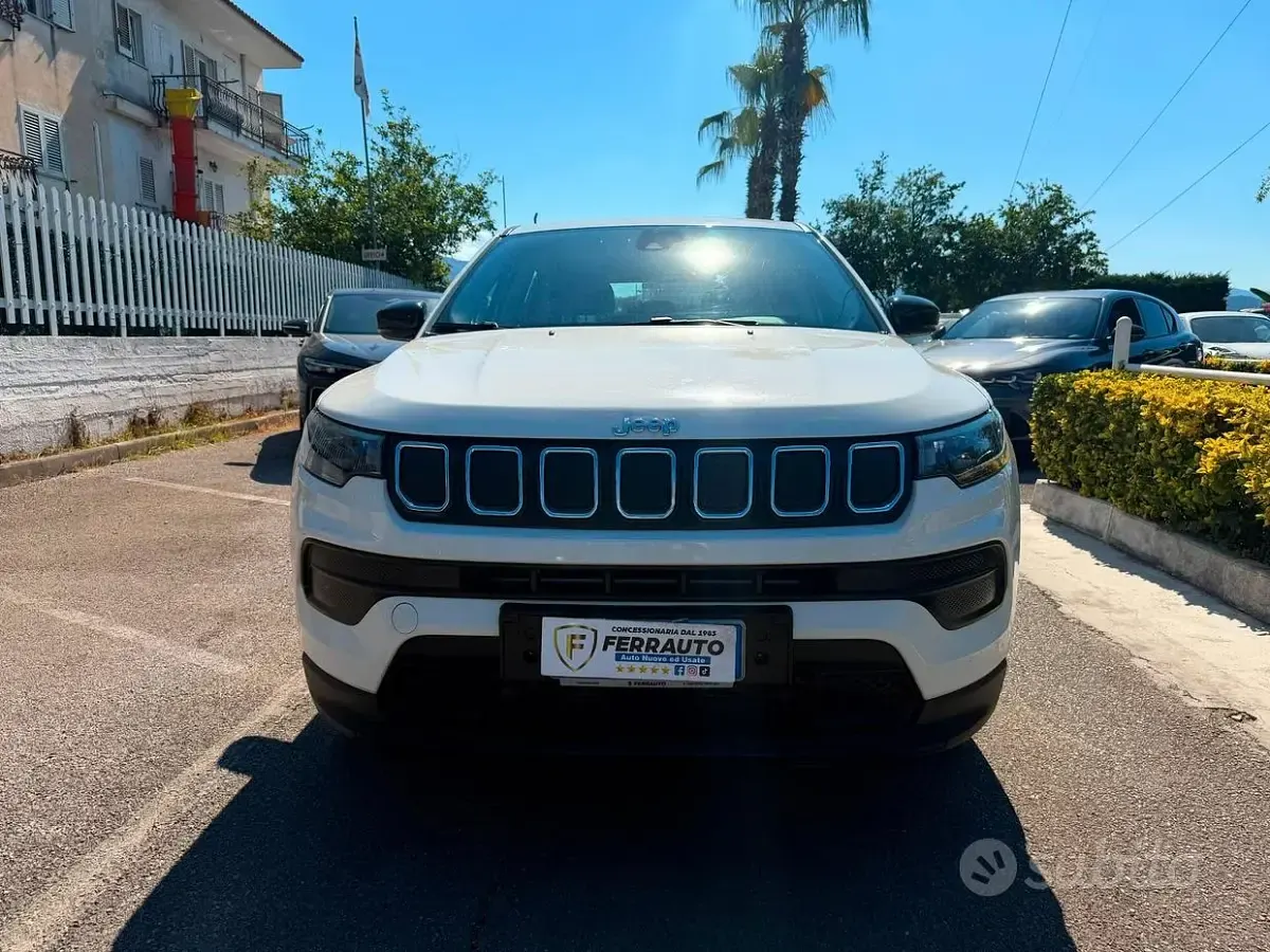 Usata Jeep Compass 131 CV (96 kW) 2022 Bianco SUV