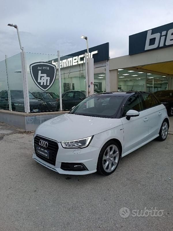 Usata Audi A1 Admired 82 CV (60 kW) 2017 Bianco Utilitaria