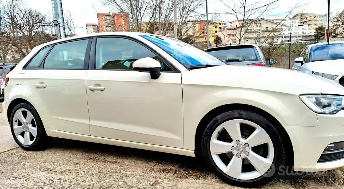 Usata Audi A3 Ambition 150 CV (110 kW) 2013 Bianco Berlina