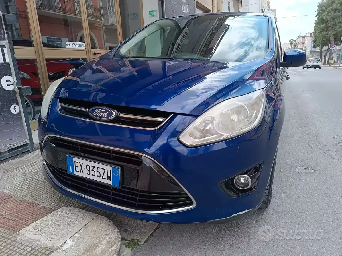 Usata Ford C-MAX Titanium 115 CV (84 kW) 2015 Bluazzurro Monovolume