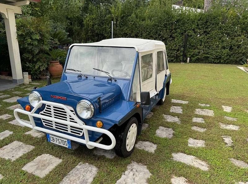 Usata Austin Mini 39 CV (28 kW) 1996 Blu/azzurro Cabrio