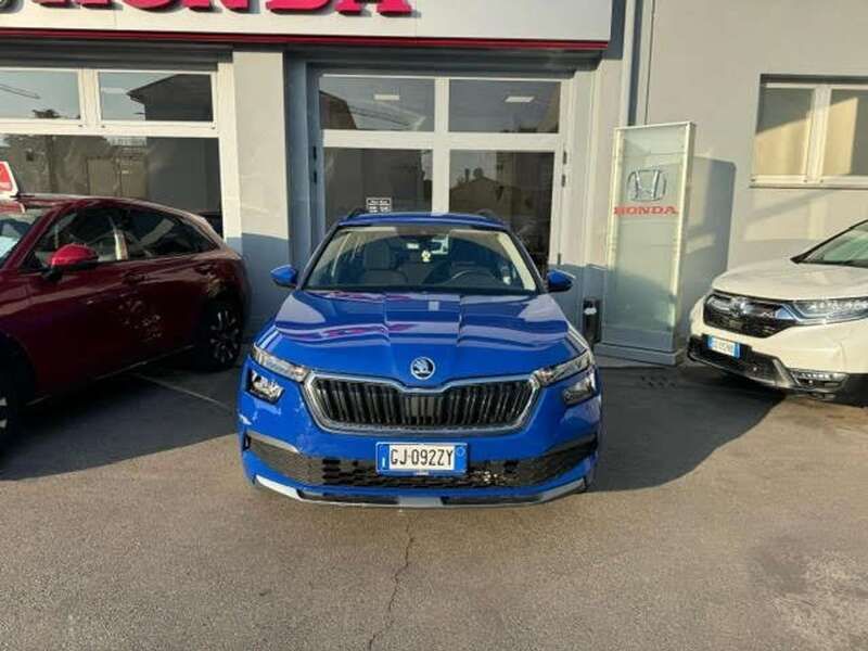 Usata Skoda Kamiq 90 CV (66 kW) 2022 Blu/azzurro SUV