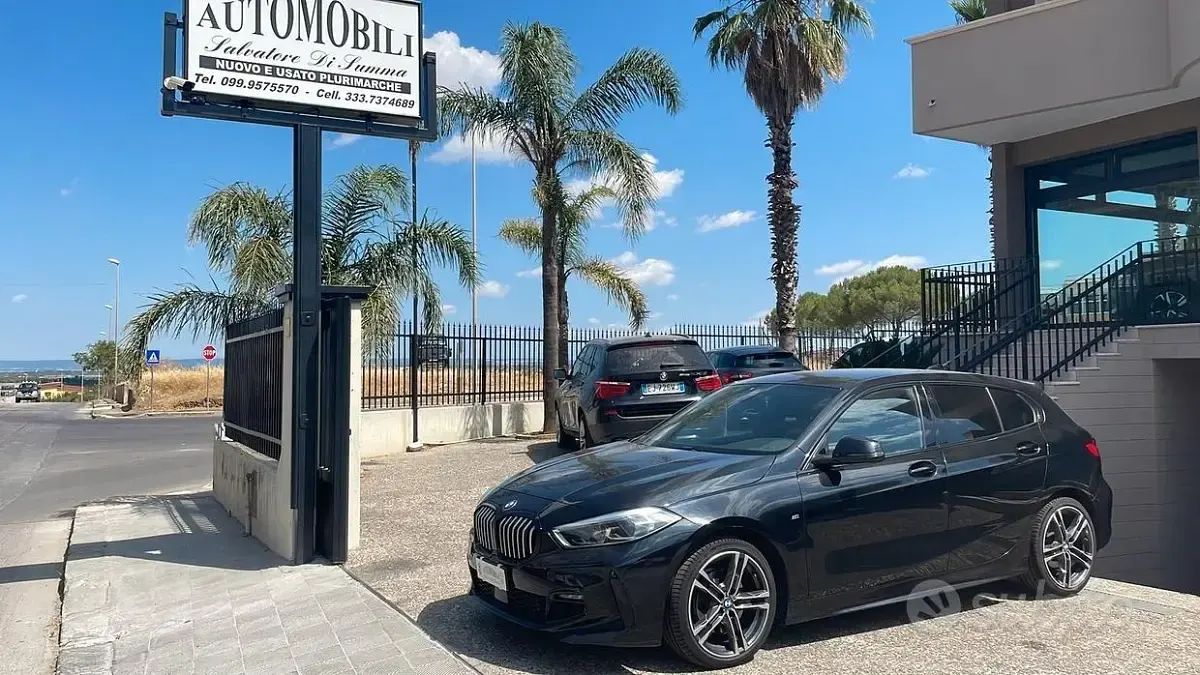 Usata BMW 118 M Sport 150 CV (110 kW) 2021 Nero Berlina