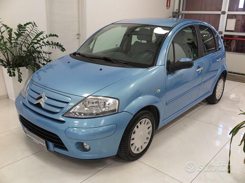 Usata Citroën C3 Exclusive 60 CV (44 kW) 2008 Blu/azzurro Berlina