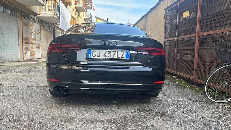 Usata Audi A5 190 CV (139 kW) 2017 Nero Coupé
