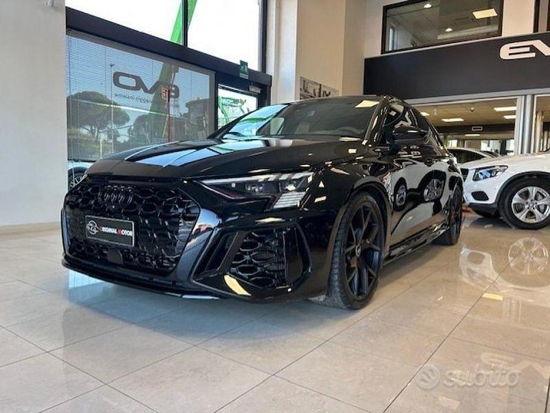 Usata Audi RS3 400 CV (294 kW) 2023 Nero Berlina