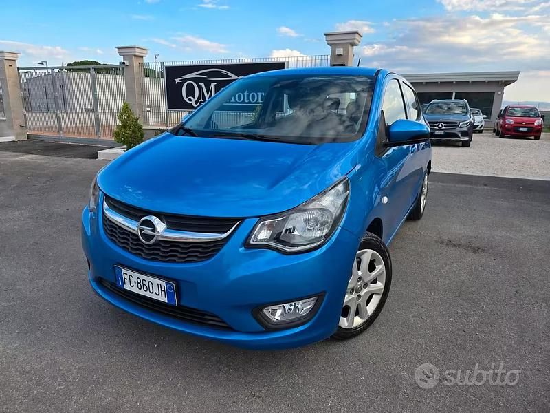 Occasion Opel Karl Cosmo 75 PK (55 kW) 2015 Blauw Hatchback