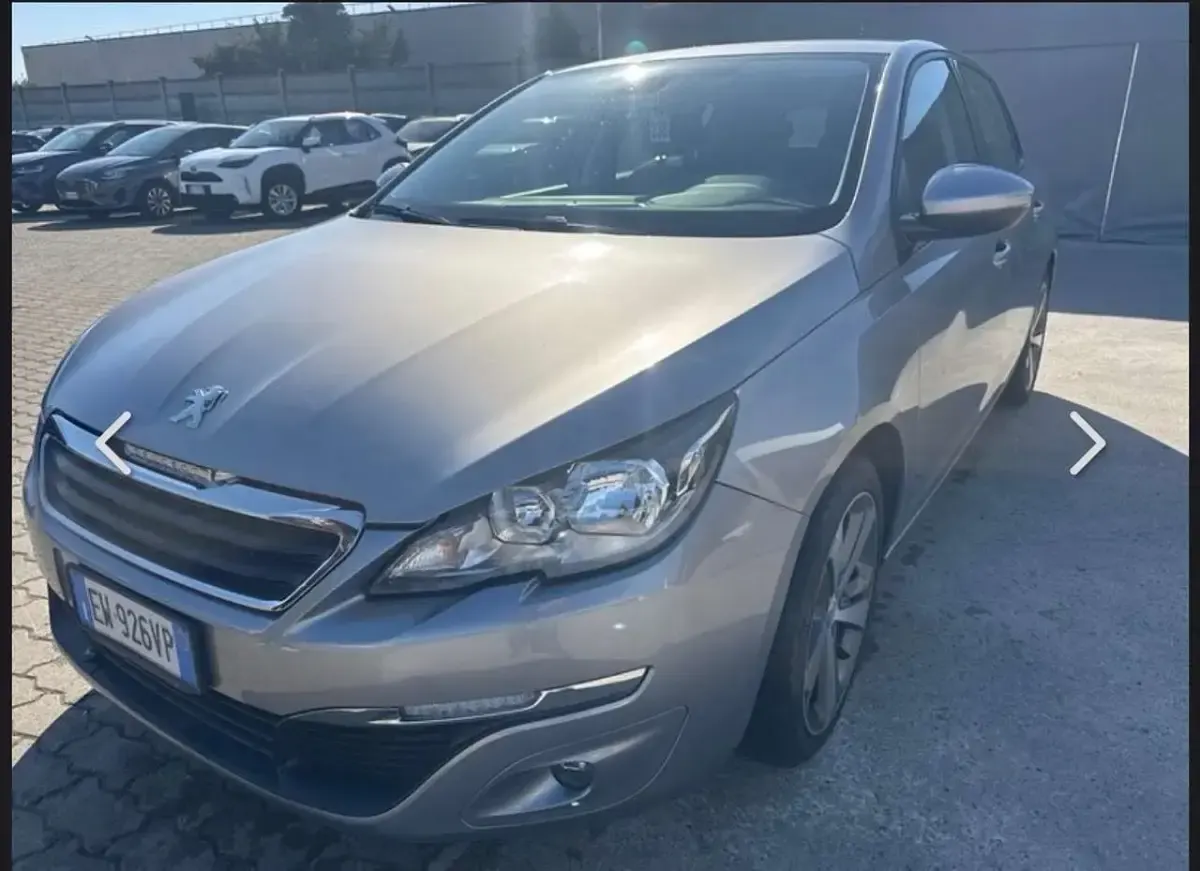 Usata Peugeot 308 Allure 116 CV (85 kW) 2014 Grigio Berlina
