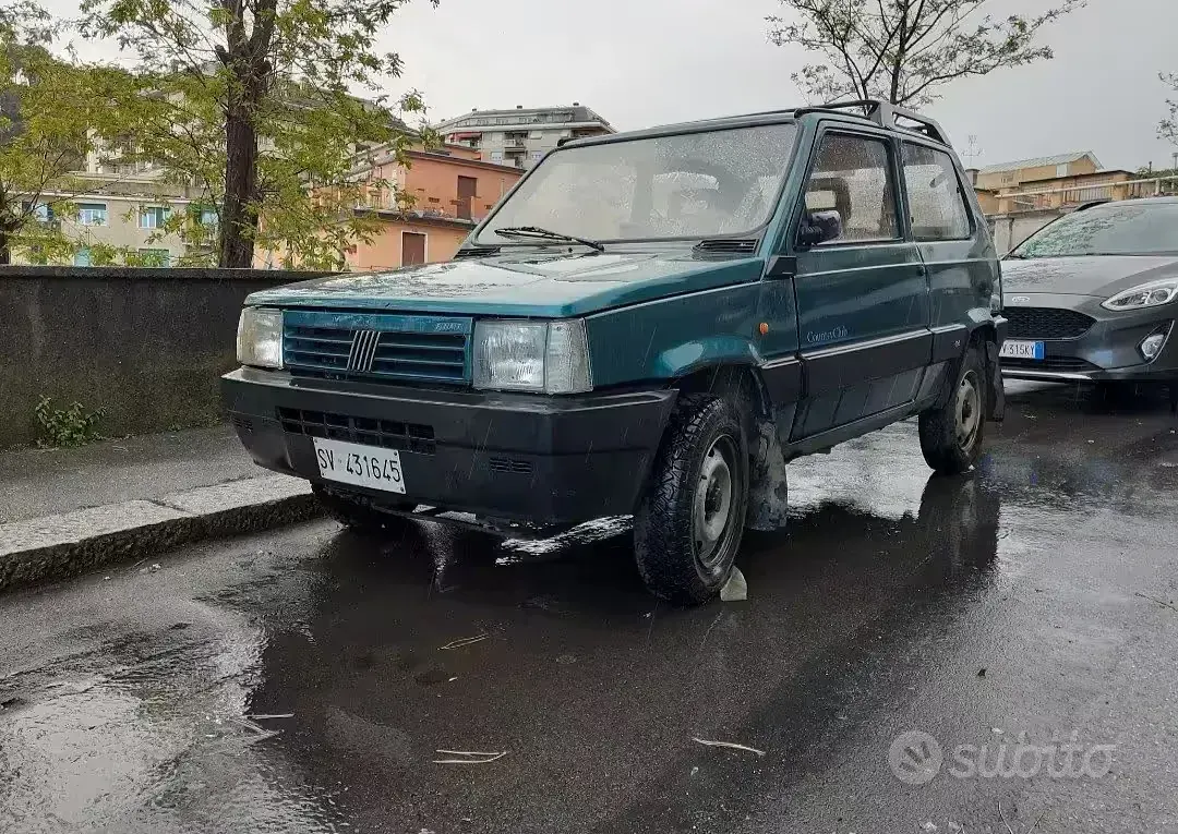 Usata Fiat Panda 4x4 Club 50 CV (36 kW) 1993 Verde Utilitaria