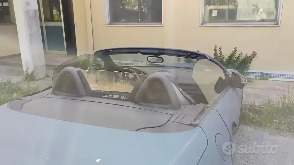 Usata Mercedes SLK200 184 CV (135 kW) 2009 Verde Cabrio