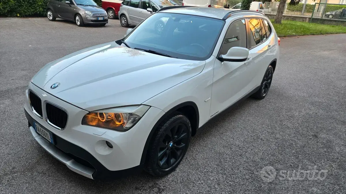 Usata BMW X1 177 CV (130 kW) 2010 Bianco SUV