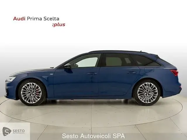 Usata Audi A6 S-Line 367 CV (269 kW) 2024 Blu Station wagon