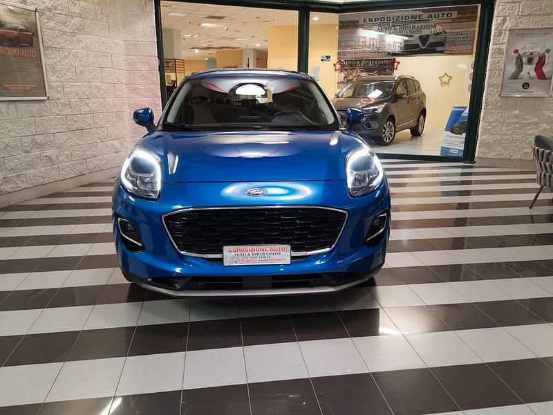 Usata Ford Puma Titanium 125 CV (91 kW) 2021 Blu SUV