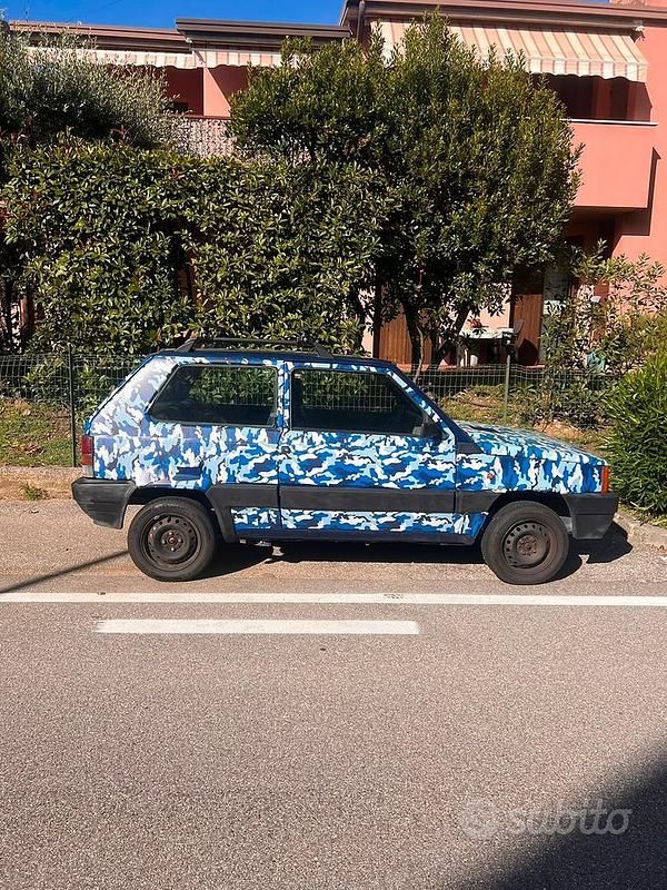 Usata Fiat Panda 54 CV (39 kW) 2003 Blu Utilitaria