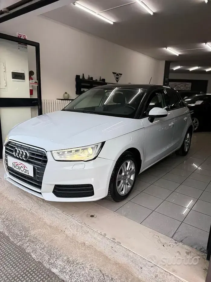 Usata Audi A1 Comfort 116 CV (85 kW) 2018 Bianco Berlina