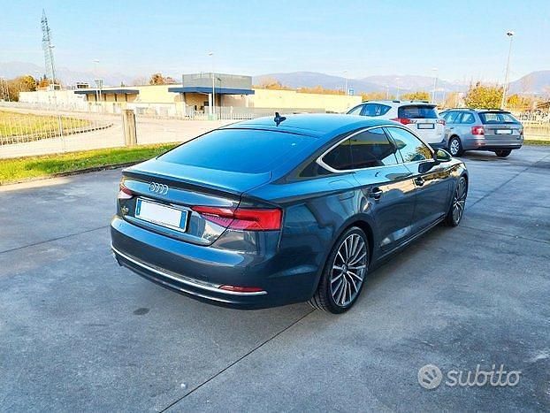 Usata Audi A5 190 CV (139 kW) 2017 Grigio Coupé