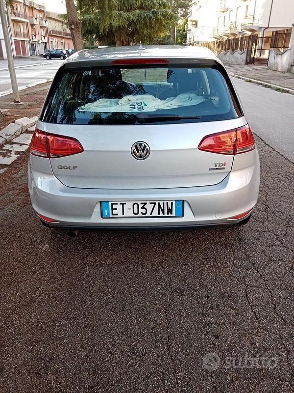 Usata VW Golf VII 110 CV (80 kW) 2013 Grigio