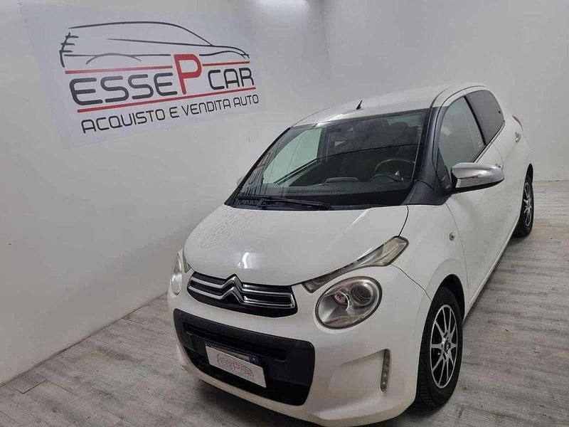 Bianco pastello Usata 2015 Citroën C1 Feel Due volumi | 6600 € (Buon prezzo) - Immagine 1/4