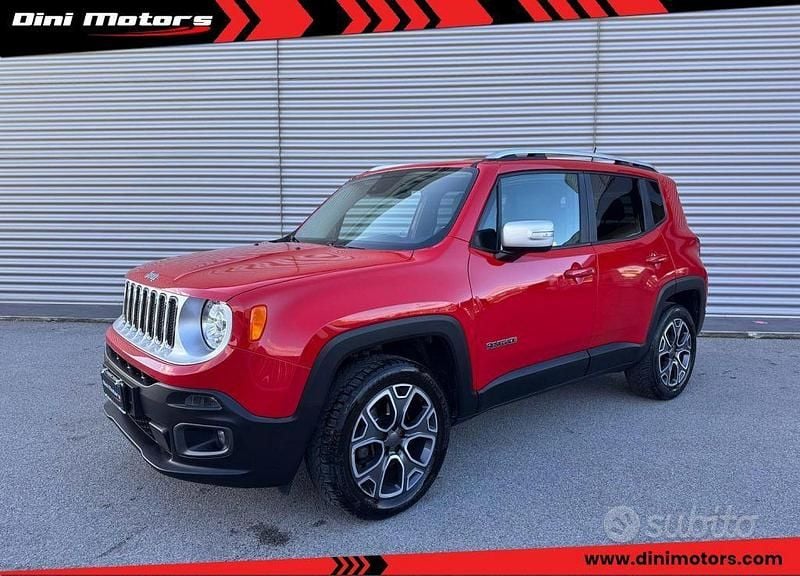 Usata Jeep Renegade 140 CV (102 kW) 2016 Rosso SUV
