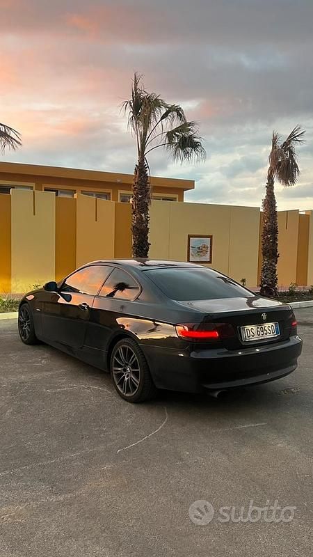 Usata BMW 320 2008 Nero Coupé