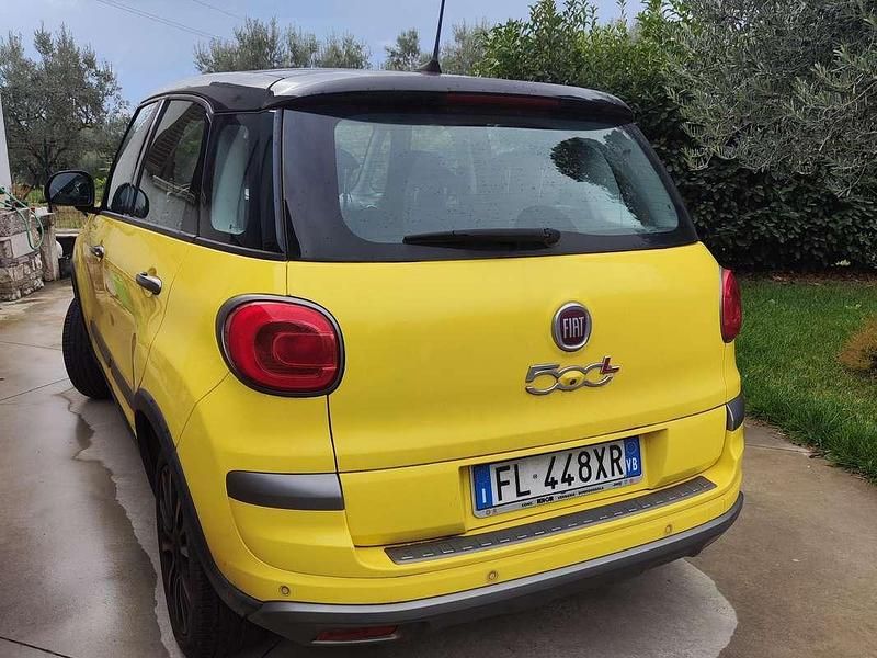 Usata Fiat 500L Cross 95 CV (69 kW) 2018 Giallo Monovolume