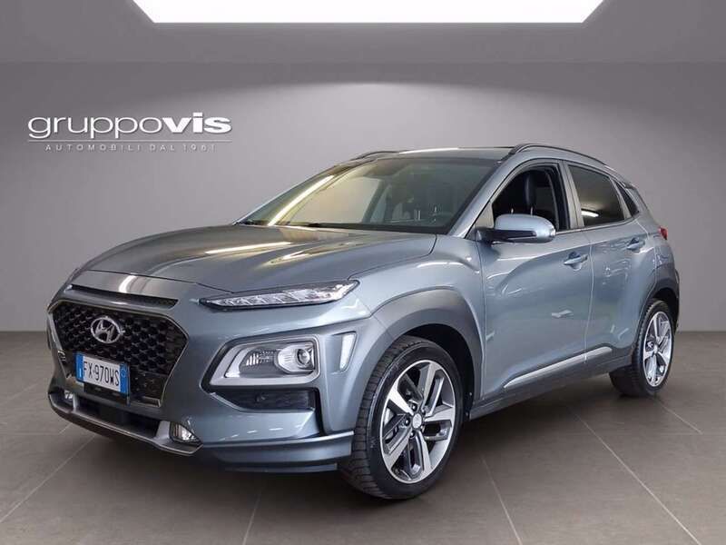 Grigio metallizzato Usata 2019 Hyundai Kona SUV | 14.700 € (Buon prezzo) - Immagine 1/4