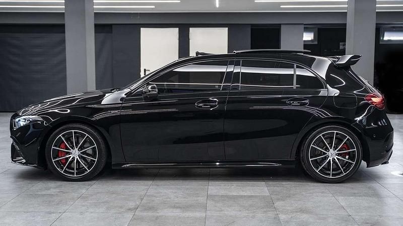 Usata Mercedes A35 AMG AMG Line Premium Plus 306 CV (225 kW) 2023 Nero metall perlato Coupé