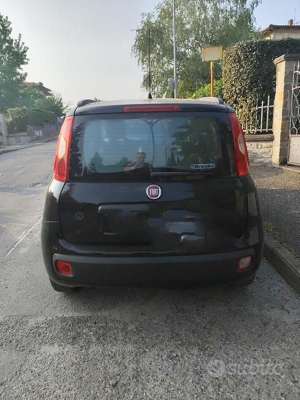 Usata Fiat Panda 2013 Nero Utilitaria