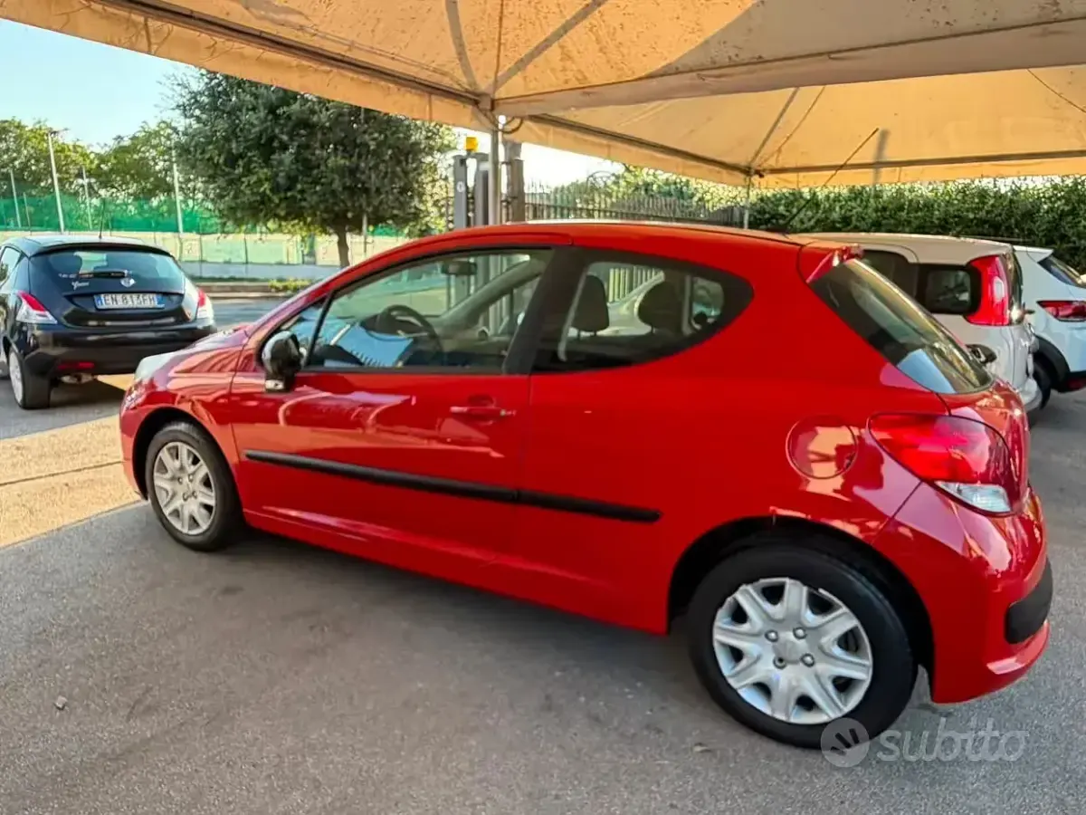 Usata Peugeot 207 Sport 73 CV (53 kW) 2009 Rosso Berlina